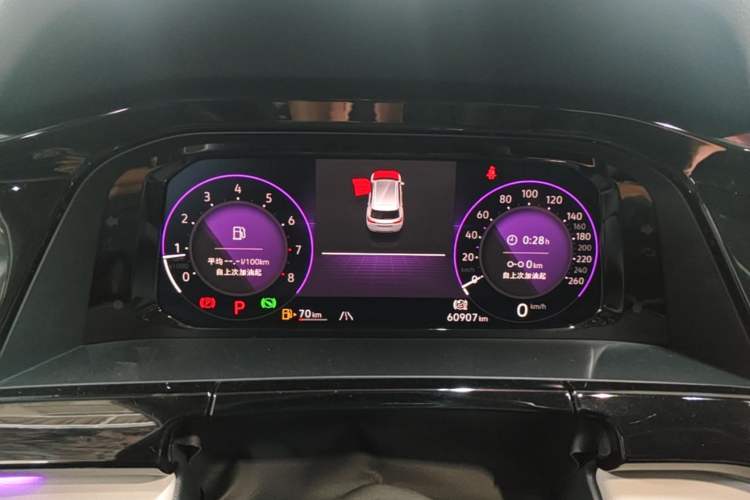 Used Volkswagen Teramont X 2022 380TSI Four-Wheel Drive Prestige Flagship Edition Instrument Cluster