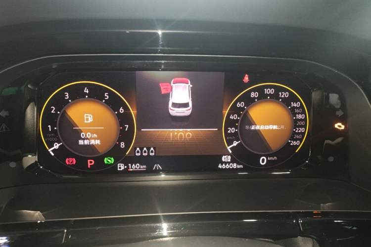 Used Volkswagen Teramont X 2022 380TSI Four-Wheel Drive Prestige Luxury Edition Instrument Cluster