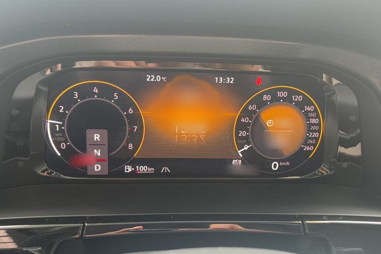 Used Volkswagen Teramont X 2022 380TSI Four-Wheel Drive Luxury Edition Instrument Cluster