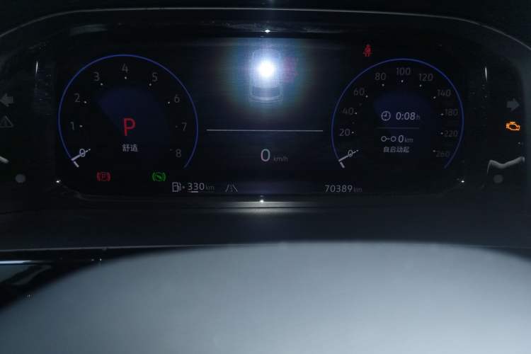 Used Volkswagen Teramont X 2022 380TSI Four-Wheel Drive Prestige Luxury Edition Odometer Close Up