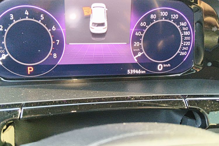 Used Volkswagen Teramont X 2022 330TSI Two-Wheel-Drive Prestige Luxury Edition Odometer Close Up