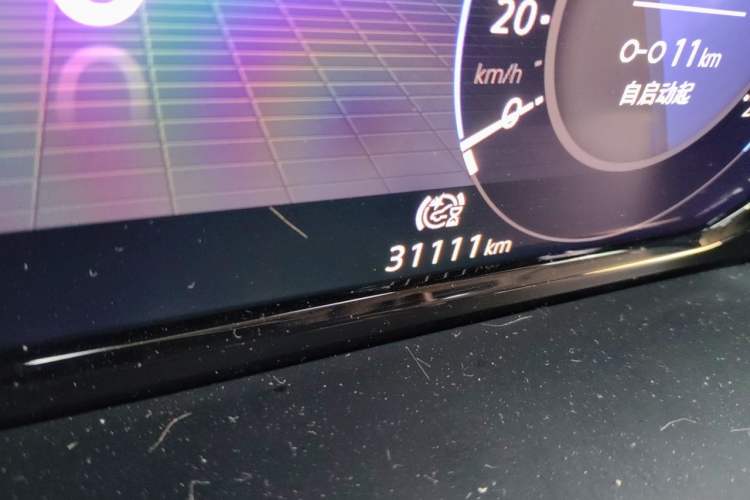 Used Volkswagen Teramont X 2022 380TSI Four-Wheel Drive Prestige Flagship Edition Odometer Close Up