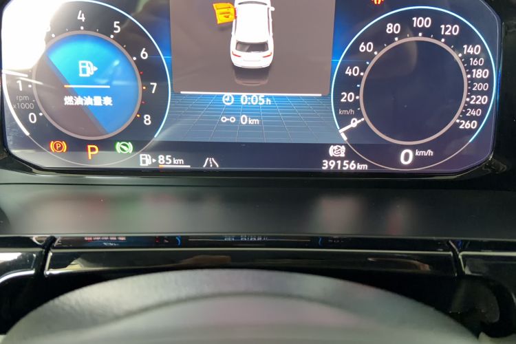 Used Volkswagen Teramont X 2022 380TSI Four-Wheel Drive Prestige Luxury Edition Odometer Close Up