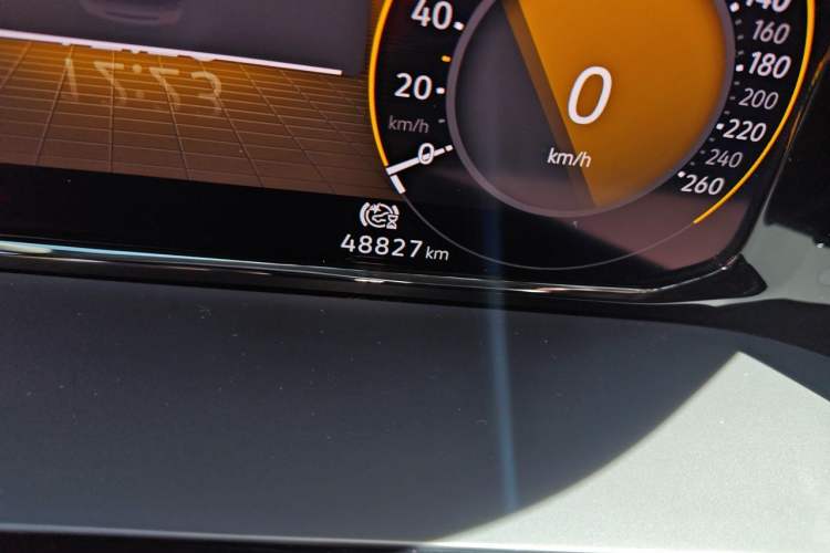 Used Volkswagen Teramont X 2022 330TSI Two-Wheel-Drive Luxury Edition Odometer Close Up