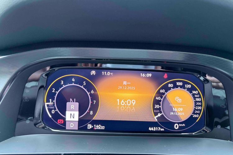 Used Volkswagen Teramont X 2022 330TSI Two-Wheel-Drive Luxury Edition Odometer Close Up