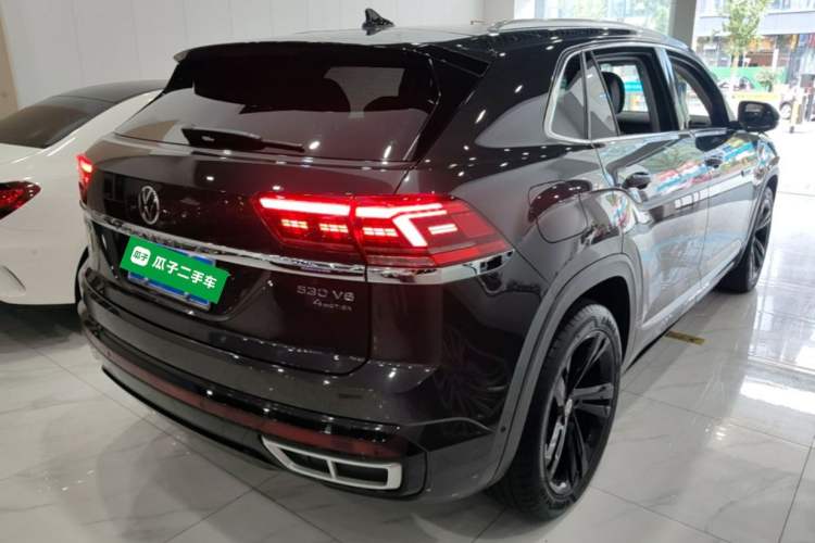 Used Volkswagen Teramont X 2022 530 V6 Four-Wheel Drive Prestige Flagship Edition Rear Right 45 Deg