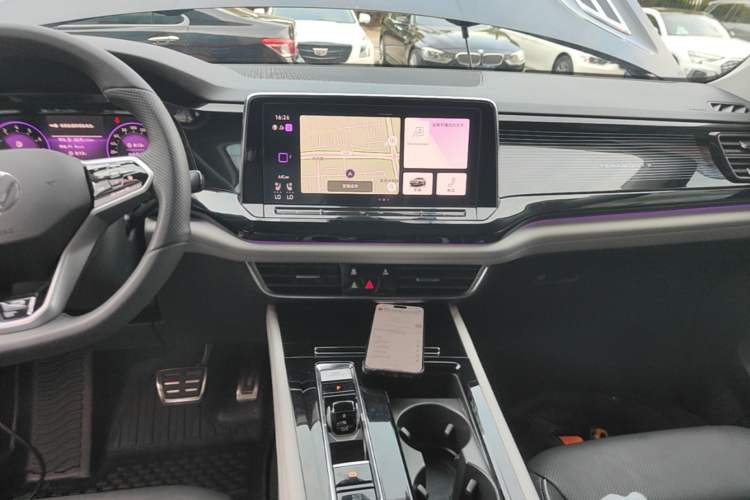 Used Volkswagen Teramont X 2022 380TSI Four-Wheel Drive Prestige Flagship Edition Audio And AC Panel