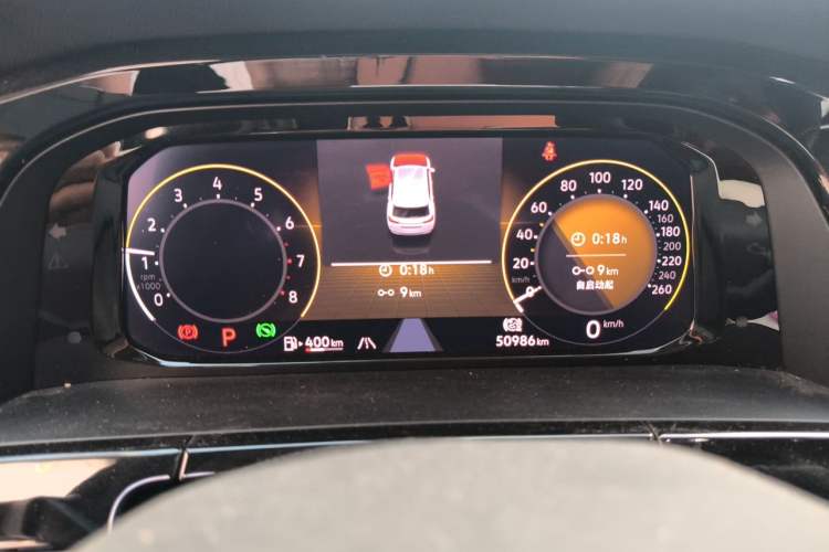 Used Volkswagen Teramont X 2022 380TSI Four-Wheel Drive Prestige Luxury Edition Instrument Cluster