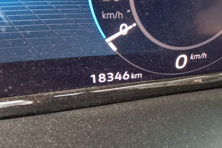 Used Volkswagen Teramont X 2022 380TSI Four-Wheel Drive Luxury Edition Odometer Close Up