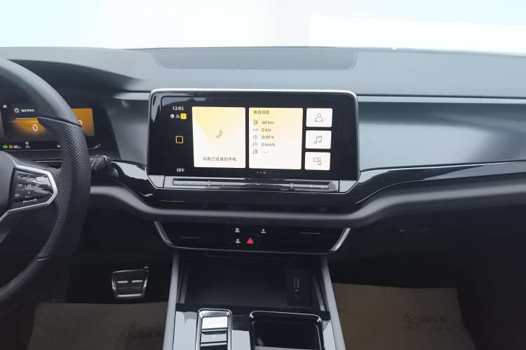 Used Volkswagen Teramont X 2023 380TSI Four-Wheel Drive Luxury Edition Audio And AC Panel