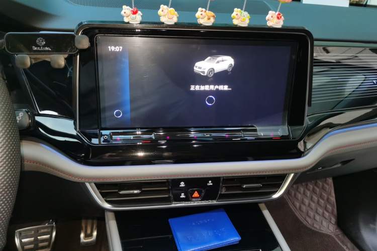 Used Volkswagen Teramont X 2023 Revised 380TSI Four-Wheel Drive Prestige Luxury Edition Audio And AC Panel