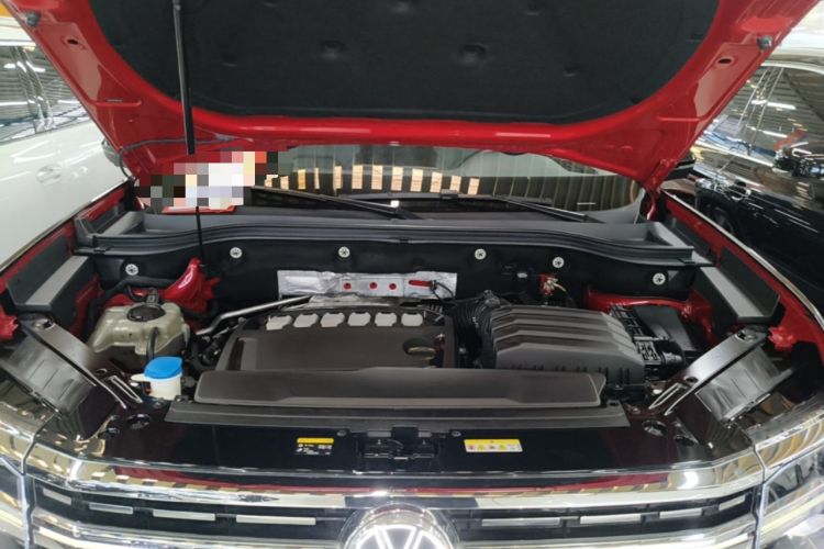 Used Volkswagen Teramont X 2023 530 V6 Four-Wheel Drive Prestige Luxury Edition Engine Bay