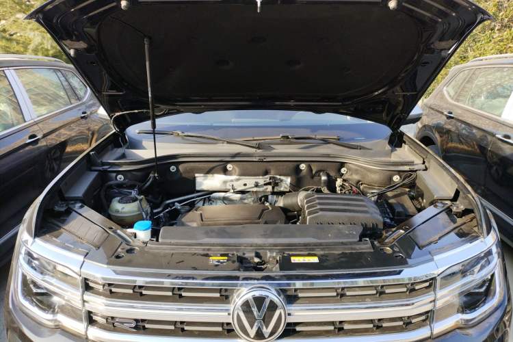 Used Volkswagen Teramont X 2023 Revised 380TSI Four-Wheel Drive Prestige Luxury Edition Engine Bay