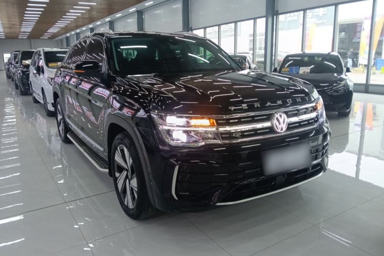 Used Volkswagen Teramont X 2023 380TSI Four-Wheel Drive Luxury Edition Front Right 45 Deg