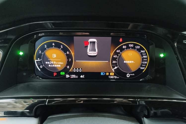 Used Volkswagen Teramont X 2023 530 V6 Four-Wheel Drive Prestige Luxury Edition Instrument Cluster