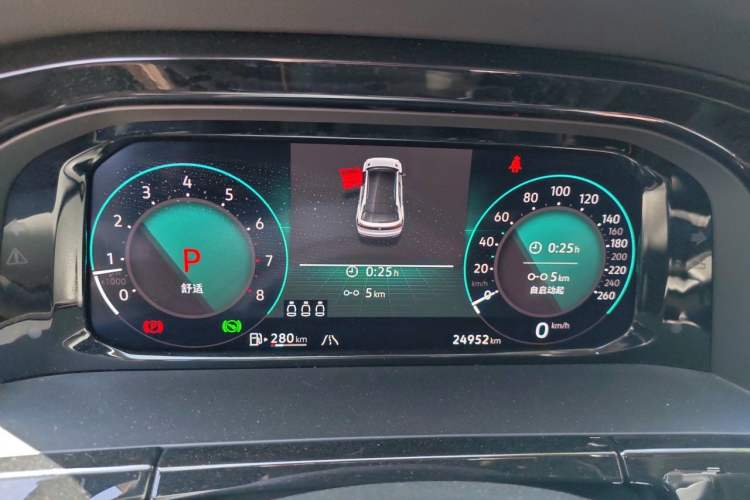 Used Volkswagen Teramont X 2023 Revised 380TSI Four-Wheel Drive Prestige Luxury Edition Instrument Cluster