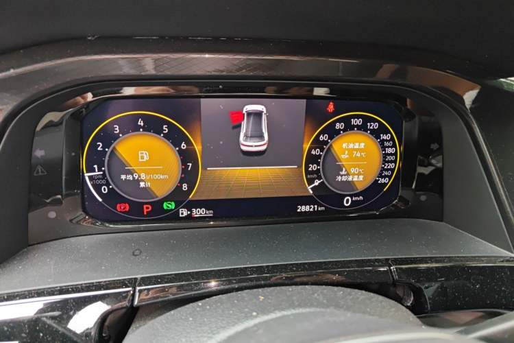 Used Volkswagen Teramont X 2023 330TSI Two-Wheel-Drive Luxury Edition Instrument Cluster