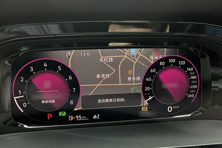 Used Volkswagen Teramont X 2023 380TSI Four-Wheel Drive Prestige Luxury Edition Instrument Cluster