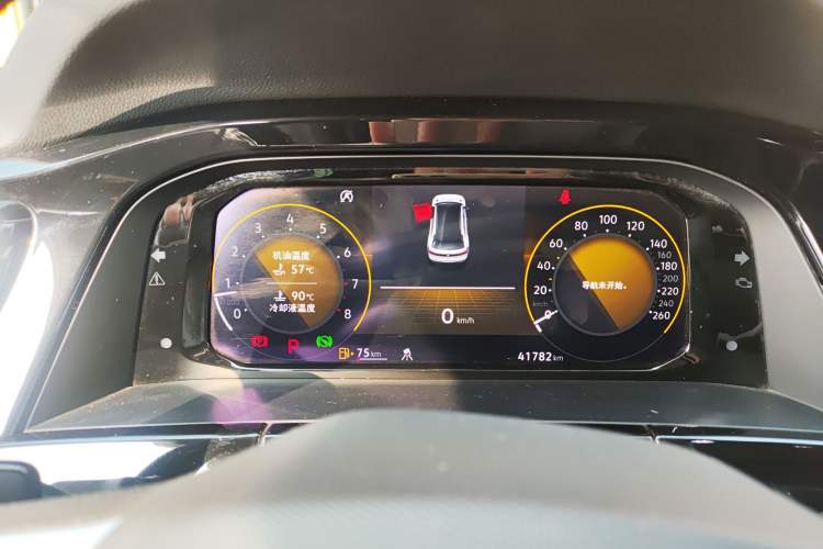 Used Volkswagen Teramont X 2023 Revised 380TSI Four-Wheel Drive Prestige Luxury Edition Instrument Cluster