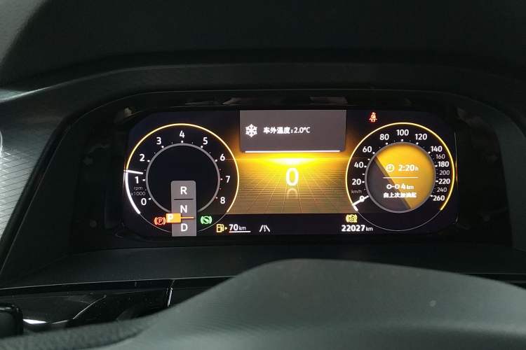 Used Volkswagen Teramont X 2023 Facelift 380TSI Four-Wheel Drive Luxury Edition Instrument Cluster