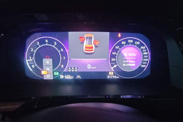 Used Volkswagen Teramont X 2023 Revised 380TSI Four-Wheel Drive Prestige Luxury Edition Instrument Cluster