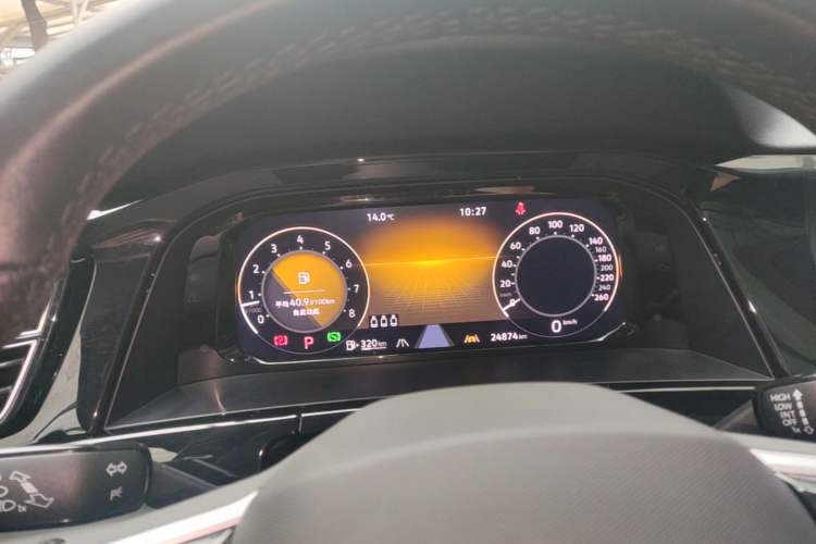 Used Volkswagen Teramont X 2023 380TSI Four-Wheel Drive Prestige Luxury Edition Instrument Cluster