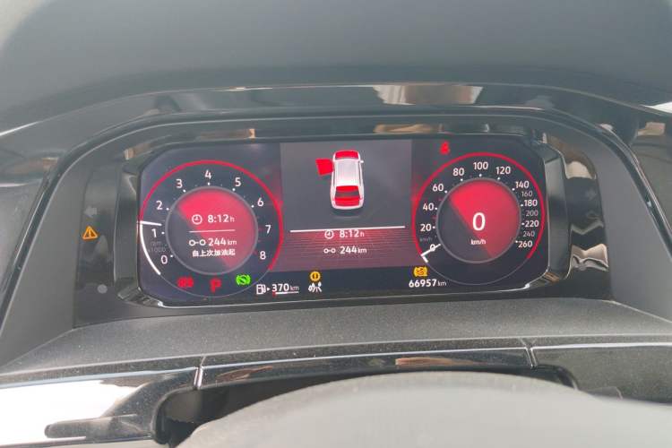 Used Volkswagen Teramont X 2023 Revised 380TSI Four-Wheel Drive Prestige Luxury Edition Instrument Cluster