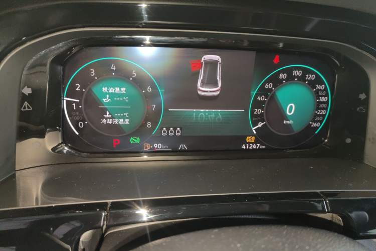 Used Volkswagen Teramont X 2023 380TSI Four-Wheel Drive Prestige Luxury Edition Instrument Cluster