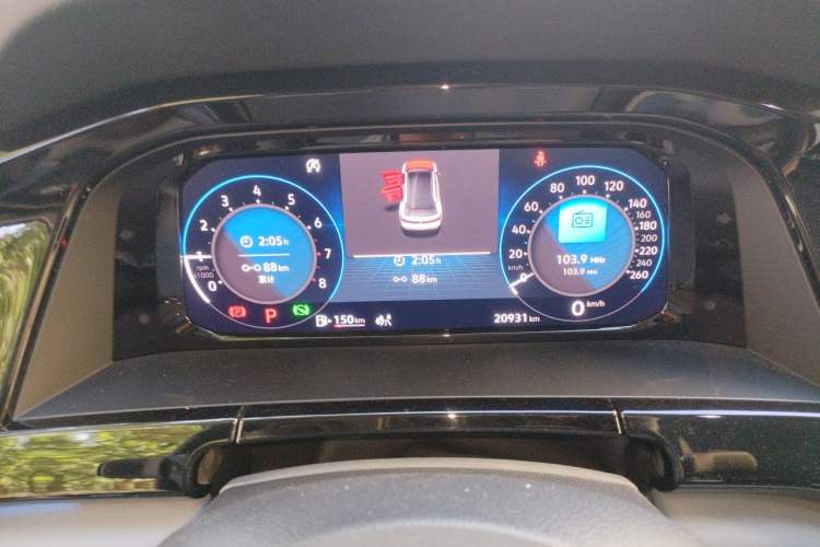 Used Volkswagen Teramont X 2023 380TSI Four-Wheel Drive Prestige Flagship Edition Instrument Cluster