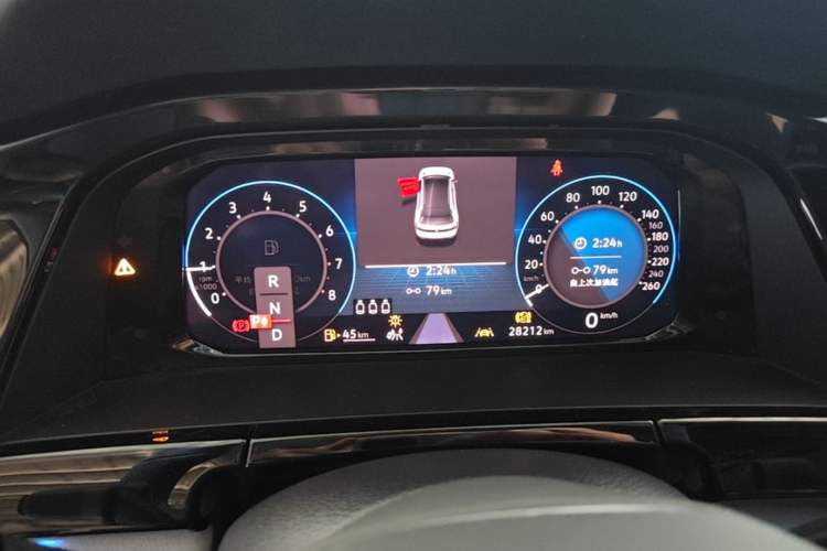 Used Volkswagen Teramont X 2023 380TSI Four-Wheel Drive Luxury Edition Instrument Cluster