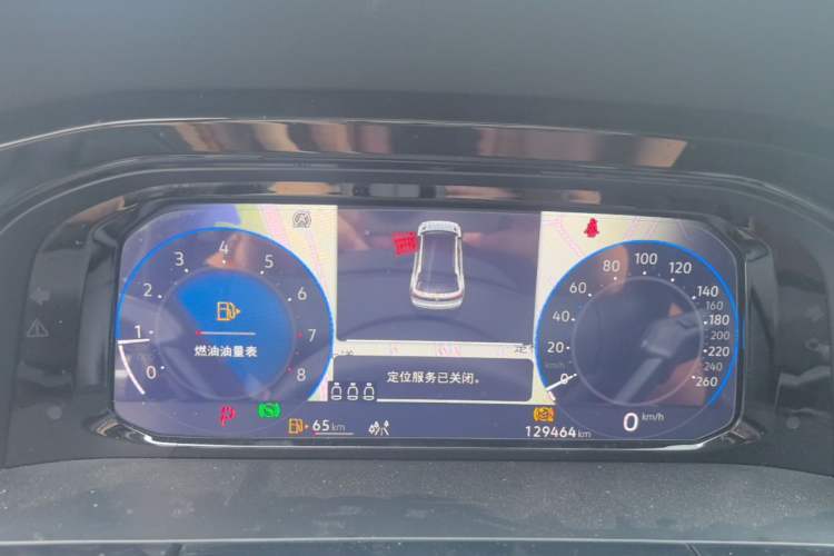 Used Volkswagen Teramont X 2023 380TSI Four-Wheel Drive Luxury Edition Instrument Cluster