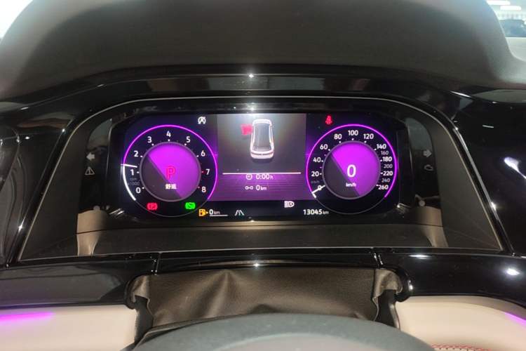 Used Volkswagen Teramont X 2023 380TSI Four-Wheel Drive Prestige Flagship Edition Instrument Cluster