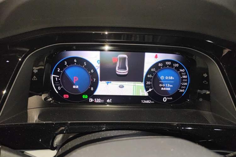 Used Volkswagen Teramont X 2023 380TSI Four-Wheel Drive Prestige Luxury Edition Instrument Cluster