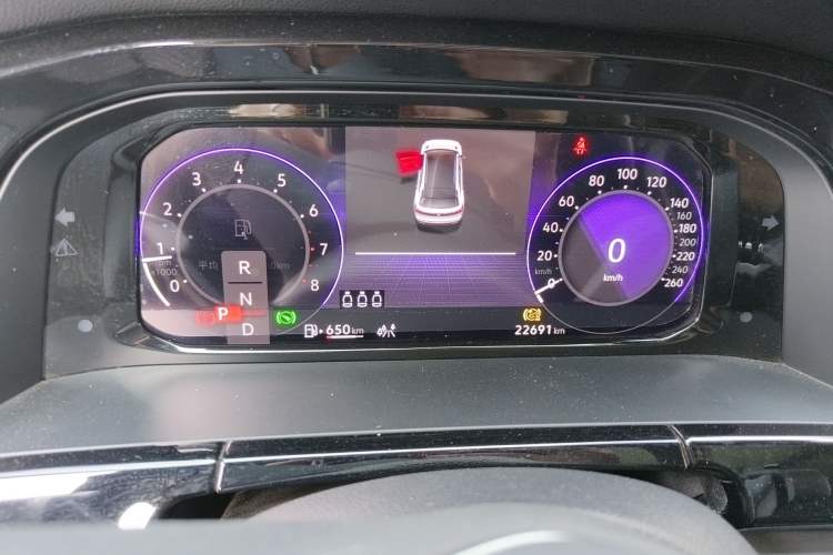Used Volkswagen Teramont X 2023 380TSI Four-Wheel Drive Prestige Luxury Edition Instrument Cluster