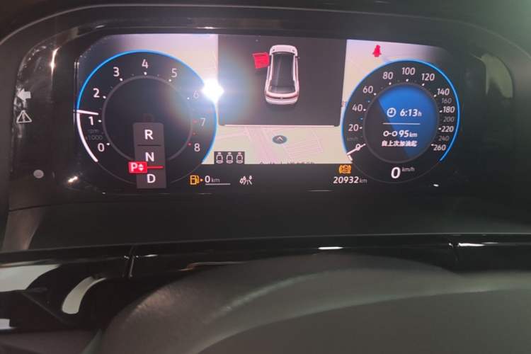 Used Volkswagen Teramont X 2023 380TSI Four-Wheel Drive Prestige Luxury Edition Instrument Cluster