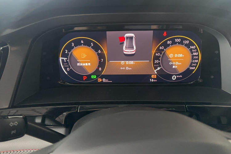 Used Volkswagen Teramont X 2023 Revised Version 330TSI Two-Wheel-Drive Luxury Edition Odometer Close Up