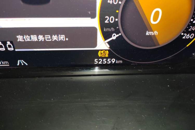 Used Volkswagen Teramont X 2023 Facelift 380TSI Four-Wheel Drive Luxury Deluxe Edition Odometer Close Up