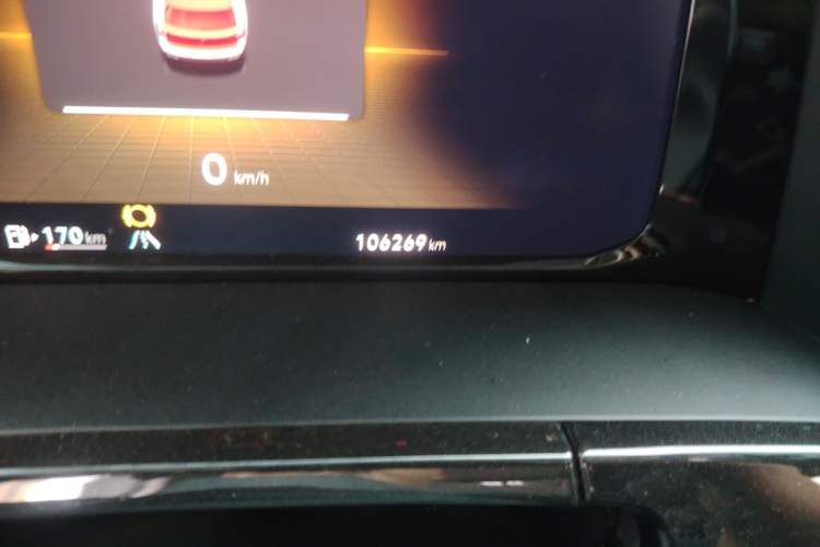 Used Volkswagen Teramont X 2023 380TSI Four-Wheel Drive Luxury Edition Odometer Close Up