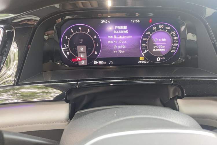 Used Volkswagen Teramont X 2023 Revised 380TSI Four-Wheel Drive Prestige Luxury Edition Odometer Close Up