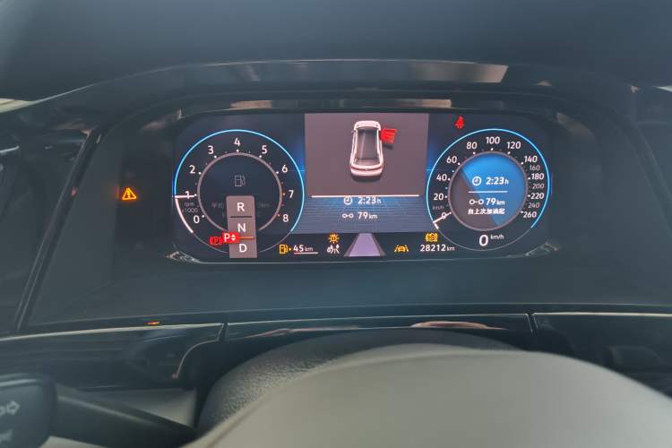 Used Volkswagen Teramont X 2023 380TSI Four-Wheel Drive Luxury Edition Odometer Close Up