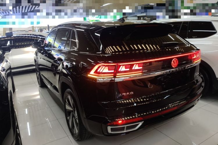 Used Volkswagen Teramont X 2023 530 V6 Four-Wheel Drive Prestige Luxury Edition Rear Left 45 Deg