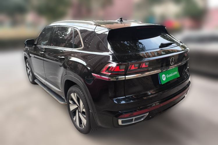 Used Volkswagen Teramont X 2023 530 V6 Four-Wheel Drive Prestige Luxury Edition Rear Left 45 Deg