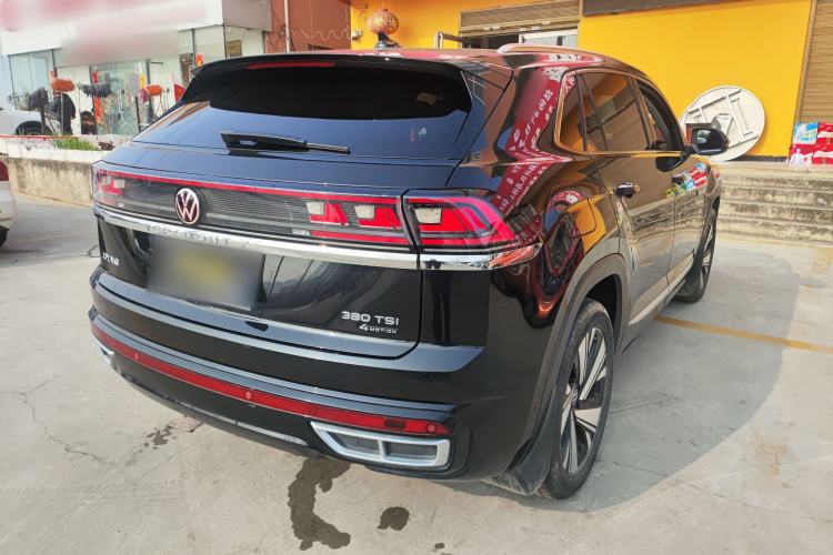 Used Volkswagen Teramont X 2023 Revised 380TSI Four-Wheel Drive Prestige Luxury Edition Rear Right 45 Deg