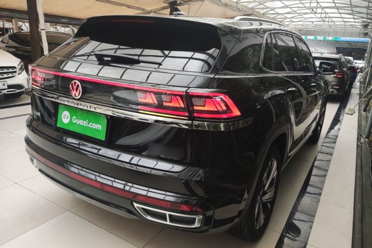 Used Volkswagen Teramont X 2023 380TSI Four-Wheel Drive Prestige Luxury Edition Rear Right 45 Deg