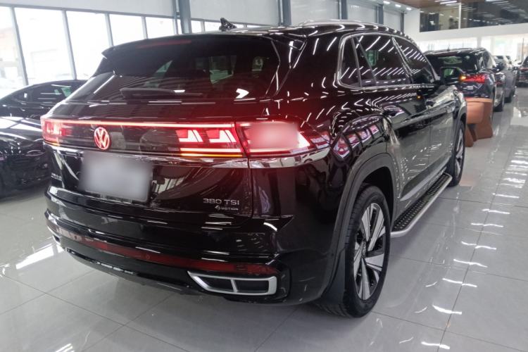 Used Volkswagen Teramont X 2023 380TSI Four-Wheel Drive Luxury Edition Rear Right 45 Deg