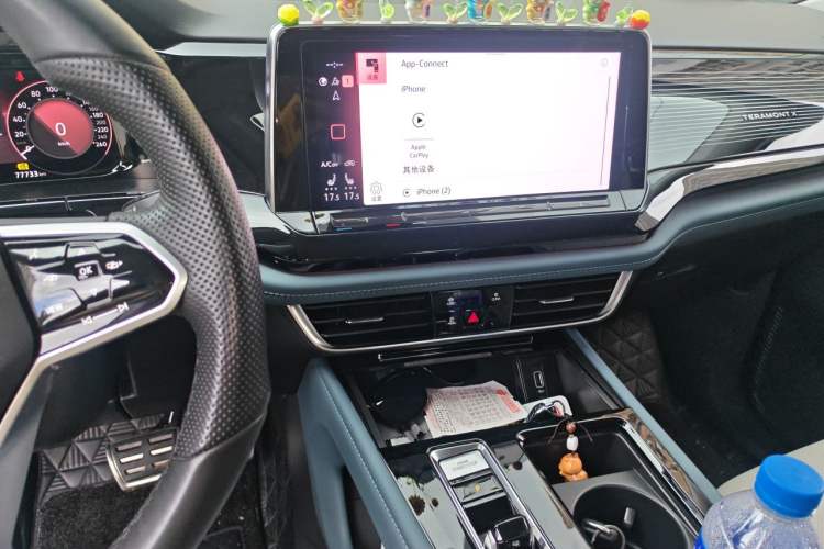 Used Volkswagen Teramont X 2023 380TSI Four-Wheel Drive Qingyun Limited Edition Audio And AC Panel