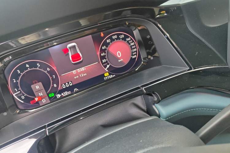 Used Volkswagen Teramont X 2023 380TSI Four-Wheel Drive Qingyun Limited Edition Odometer Close Up