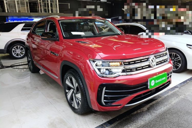 Used Volkswagen Teramont X 2023 530 V6 Four-Wheel Drive Prestige Luxury Edition Front Right 45 Deg