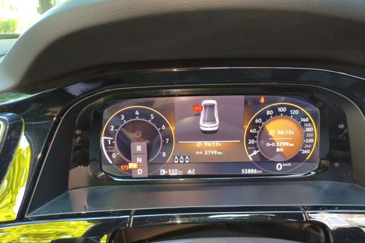Used Volkswagen Teramont X 2023 380TSI Four-Wheel Drive Prestige Luxury Edition Instrument Cluster