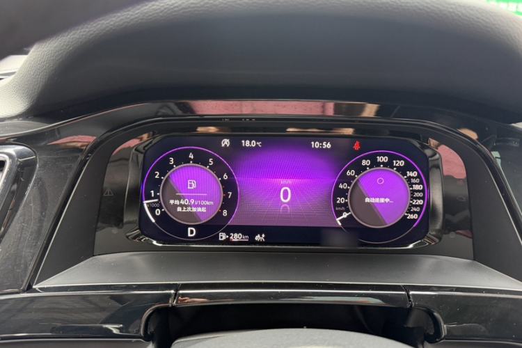 Used Volkswagen Teramont X 2023 530 V6 Four-Wheel Drive Prestige Luxury Edition Instrument Cluster